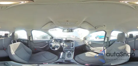 2012 Ford Focus Sel из США, поврежденный, VIN 1FAHP3H25CL195754